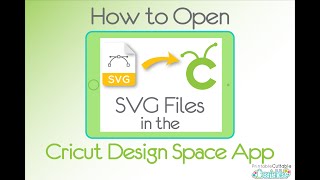 how to open svg files in the cricut design space app