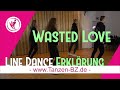 Line dance  wasted love  tutorial