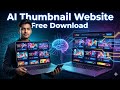 AI Se Thumbnail Download Website Kaise Banaye | YouTube Thumbnail Downloader Website | Free Hosting