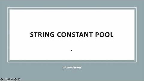 What is String Constant Pool || SCP