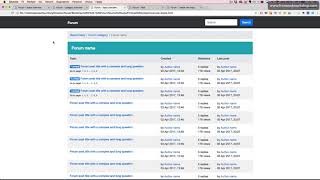 Bootstrap 4: Create an online forum – About the project
