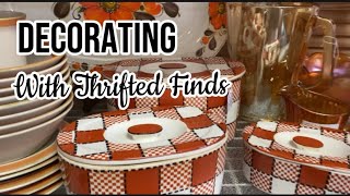 Decorating With Thrifted Finds
