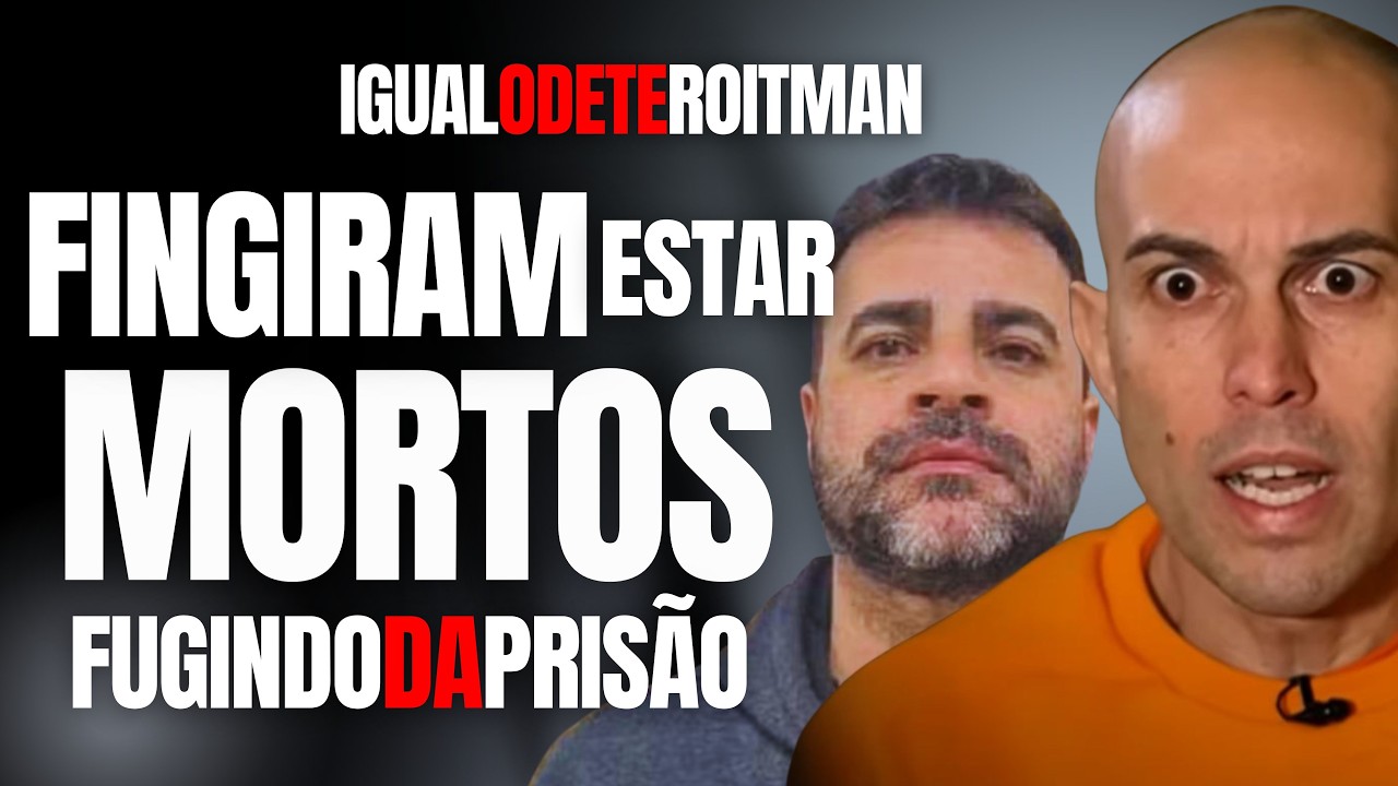 FIZERAM A ODETE ROITMAN - FALSO MÉDICO E EMPRESÁRIO FINGEM Q MORRERAM P/ FUGIR DA CADEIA #crime