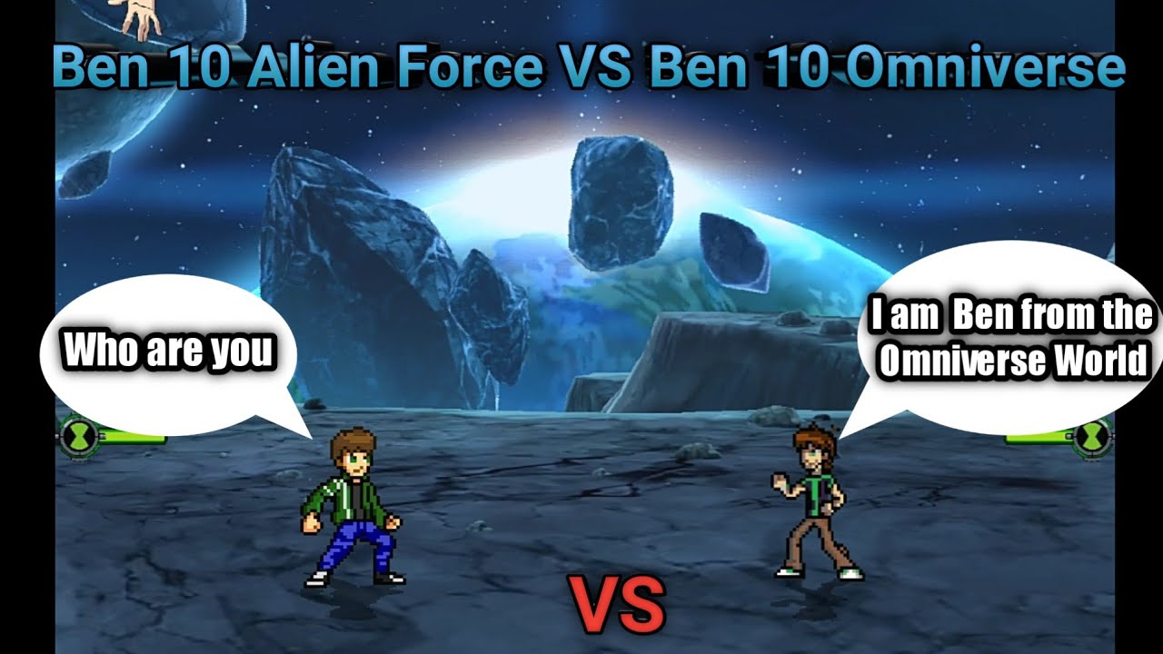 Ben 10 Alien Force (Ultimate Alien) VS Ben 10 Omniverse in