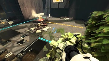 Portal 2 Game Clip - Catch That Cube Like a Boss!