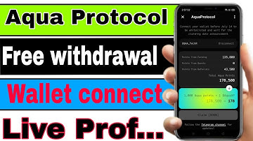 Aqua Protocol Claim | Aqua Protocol Withdrawal | aqua protocol airdrop claim | Aqua Protocol Wallet