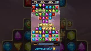 KmonkeyBOT plays Jewels Star 2 (Android): Level 1-13 - 960k points | x215 combo screenshot 2