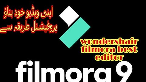 Filmora9 complete video editing || For video Editing || link in discription - 2020