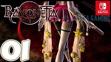 Bayonetta [Switch] | Gameplay Walkthrough Part 1 Prologue / (Chapter 1 - 4) | No Commentary