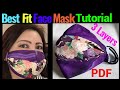(#222) How To Make The Best Fitted - No Fog On Glasses Face Mask - The Twins Day Face Mask Tutorial