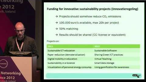 TNC2012 - Green and clean