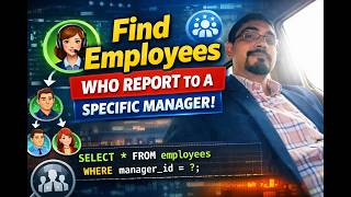 Day 14 | Find Employees Who Report to a Specific Manager | SQL Interview Question 🔥.