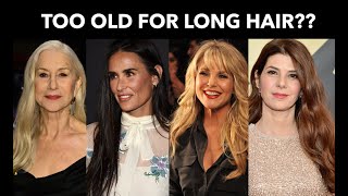 How Old Is TOO OLD For LONG HAIR?? | skip2mylou