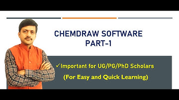 CHEMDRAW PART-1 (Introduction and Installation)
