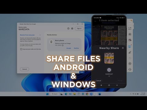 How to Share Files Between Android and Windows