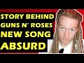 Capture de la vidéo Guns N' Roses  The Story Behind "Absurd" (Silkworms) New 2021 Song