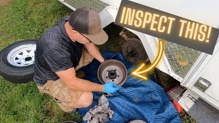 How to replace Camper Wheel Bearings!