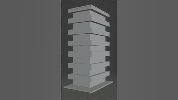 Building Blender3d tutorial l Building 3d Model Making Short Video #blender3d #building @prakash.g