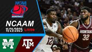 Download Lagu [LIVE] Texas A\u0026M vs Manhattan 11/21/2025 | Men's College Basketball | NCAAM Today MP3