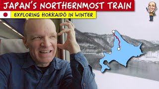 Wild winter train ride to Japan's extreme north ❄ ASAHIKAWA → WAKKANAI