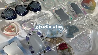 Let's title this video 'Why Resin Shakers Are Expensive' 😬 Resin Art Studio Vlog