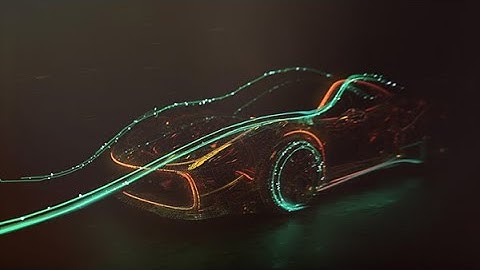 Intel x Ferrari  | Maxon Cinema 4D Houdini Redshift