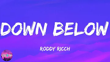 Roddy Ricch - Down Below (lyrics)
