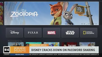 Disney owned streaming services crack down on password sharing