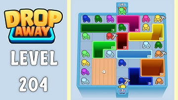 Drop Away level 204 solution