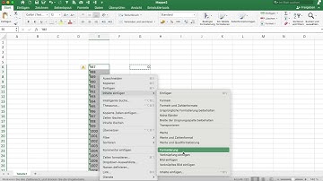 Excel Text in Zahl umwandeln