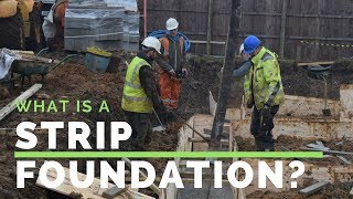 Ben's self build vlog 1  what is a strip foundation?