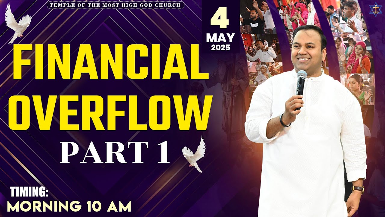 FINANCIAL OVERFLOW || SERMON BY PASTOR HAREESH DAVID #sermon - YouTube