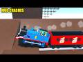 Thomas And Friends Muddy Spring Crashing Fails... Accidents Will Happen