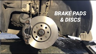 BRAKE PAD & DISC REPLACEMENT 2015 VAUXHALL CORSA E