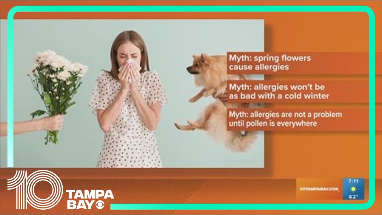 Busting spring allergy myths - YouTube