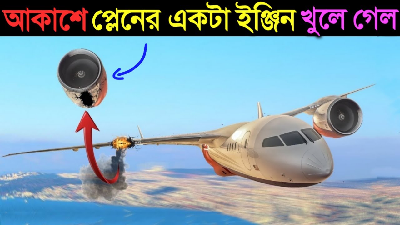 আকাশের মধ্যে প্লেনের একটা ইঞ্জিন খুলে গেল- তারপর কি হল? Case study About American Airline flight 191