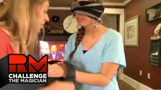 Real Magic TV Audition: Girl's Card Trick & Escape Magic!
