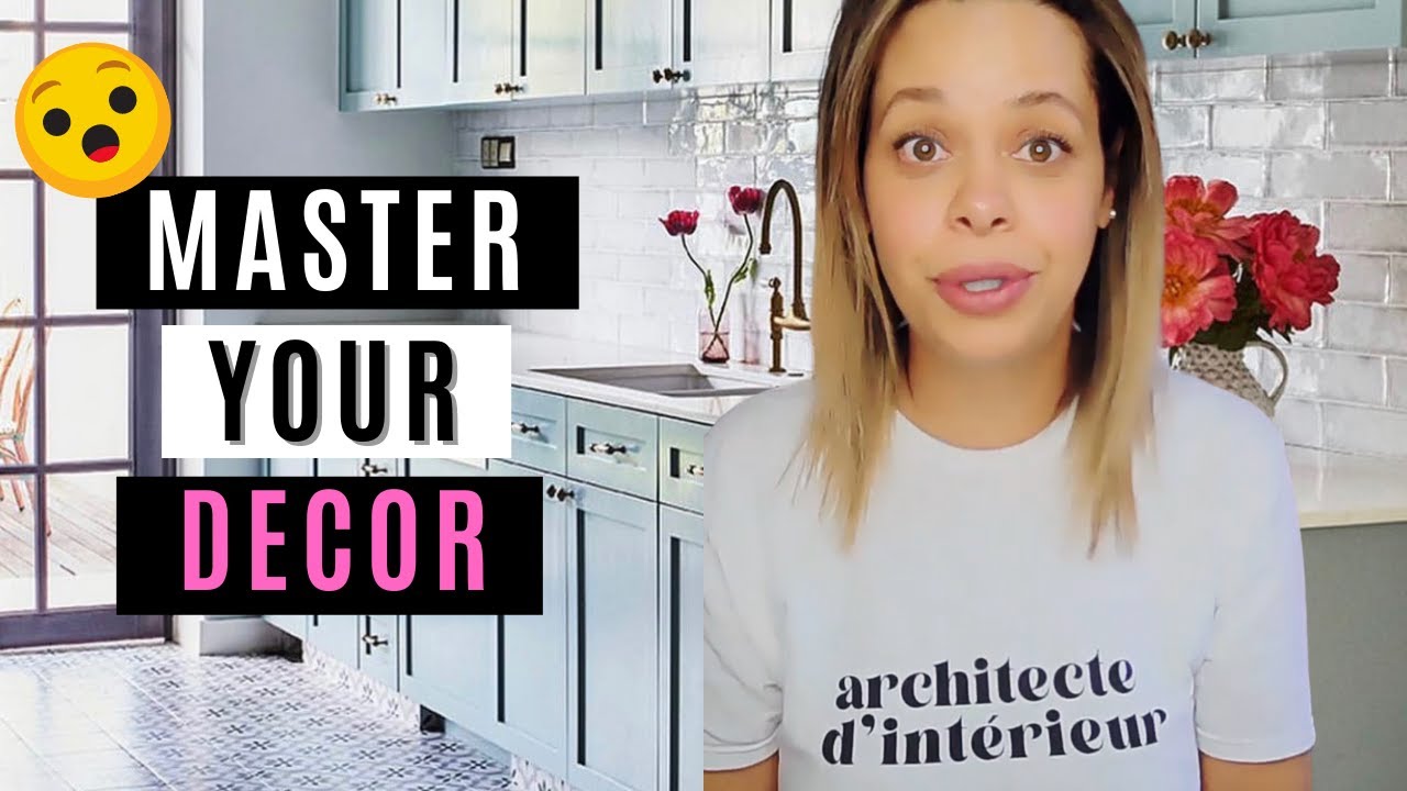 The MOST important decorating tip when you FIRST move into a new home