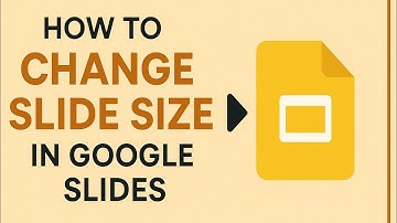 How to change Slide Size in Google slides 