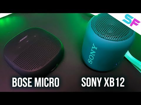 Sony SRS-XB12 vs Bose SoundLink Micro Extreme Bass Test