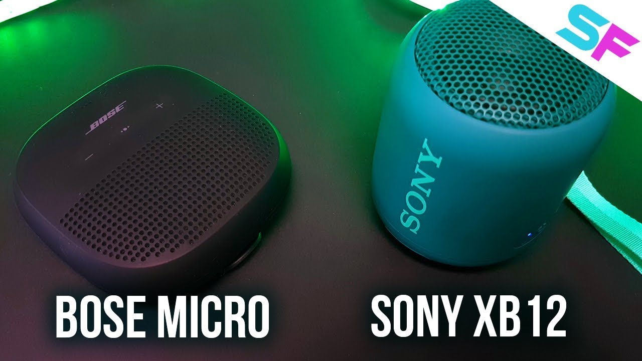 Sony SRS-XB12 vs Bose SoundLink Micro 