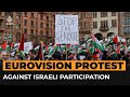 Thousands in Sweden protest Israel participating in Eurovision song contest | AJ #Shorts