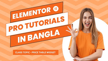 How To Use Elementor pro Price Table Widget in Wordpress | Elementor Pro Tutorials in Bangla