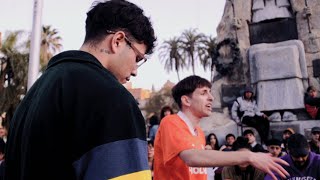 ENMA vs LENO vs AXEL vs RUSTY - 8VOS - INVASION RAPPER⚡ (48 ED) 1v1 / Santa Fe
Invasion Rapper: Competencia de RAP situada en la ciudad de Santa Fe, Argentina, celebrando su 48° Edición en nuestra querida Plaza San Martín.
Se viene la #DELUXE a fin de año (nov) evento que reunirá a todxs lxs campeones del año, te lo agendás? POH!
Film work:
https://www.instagram.com/pines_mp4/
and
https://www.instagram.com/bukariocreative/
¡ SUBSCRIBITE PARA NO PERDERTE NINGUNA BATALLA !
ACTIVA LA 🔔 para que te avisen cuando subimos contenido del evento.
¡SEGUINOS EN INSTAGRAM! 👇
https://www.instagram.com/invasionrapper
FACEBOOK https://es-la.facebook.com/InvasionRa...
TWITTER https://twitter.com/invasionrapper
TIK TOK https://www.tiktok.com/@invasionrappe...
.
Para informarte a la perfección de todo lo que es #INVASIONRAPPER y no perderte ninguna edición
.
SE PARTE DE INVASION
SUMATE A INVADIR ENMA vs LENO vs AXEL vs RUSTY - 8VOS - INVASION RAPPER⚡ (48 ED) 1v1 / Santa Fe