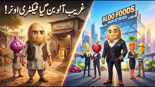 Ghareeb Aloo Se Factory Owner Tak! 😱🥔 | Emotional & Motivational Story | Urdu Moral Story
