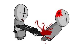 SPAS-12 shotgun test animation | Madness Combat