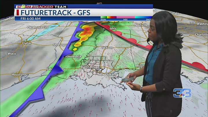 Thursday Morning Forecast for Baton Rouge 1-11-24
