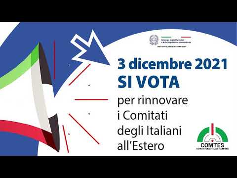 Elecciones COMITES 2021 - mensaje del Embajador de Italia Giovanni Iannuzzi