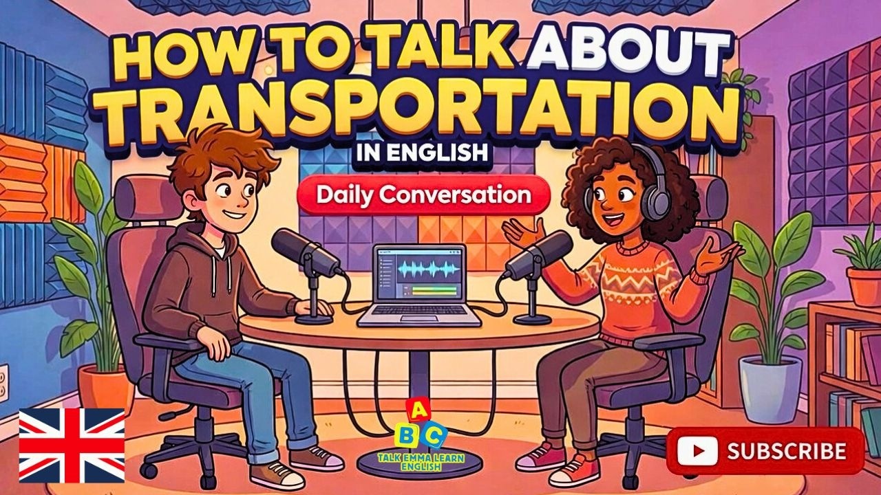 Can You Talk About Transportation in English? Try This! | English Conversation Practice