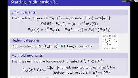 Paul Wedrich: Invariants of 4-Manifolds from Khovanov-Rozansky Link Homology